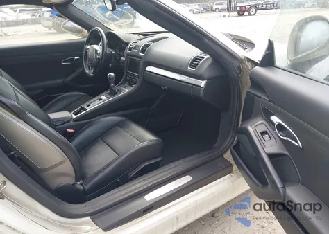 2015 Porsche Boxster из США, поврежденный, VIN WP0CA2A80FS120405